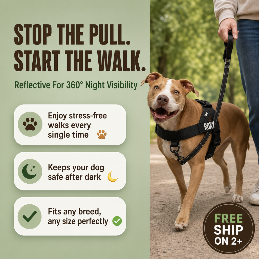 Personalized No-Pull Dog Harness